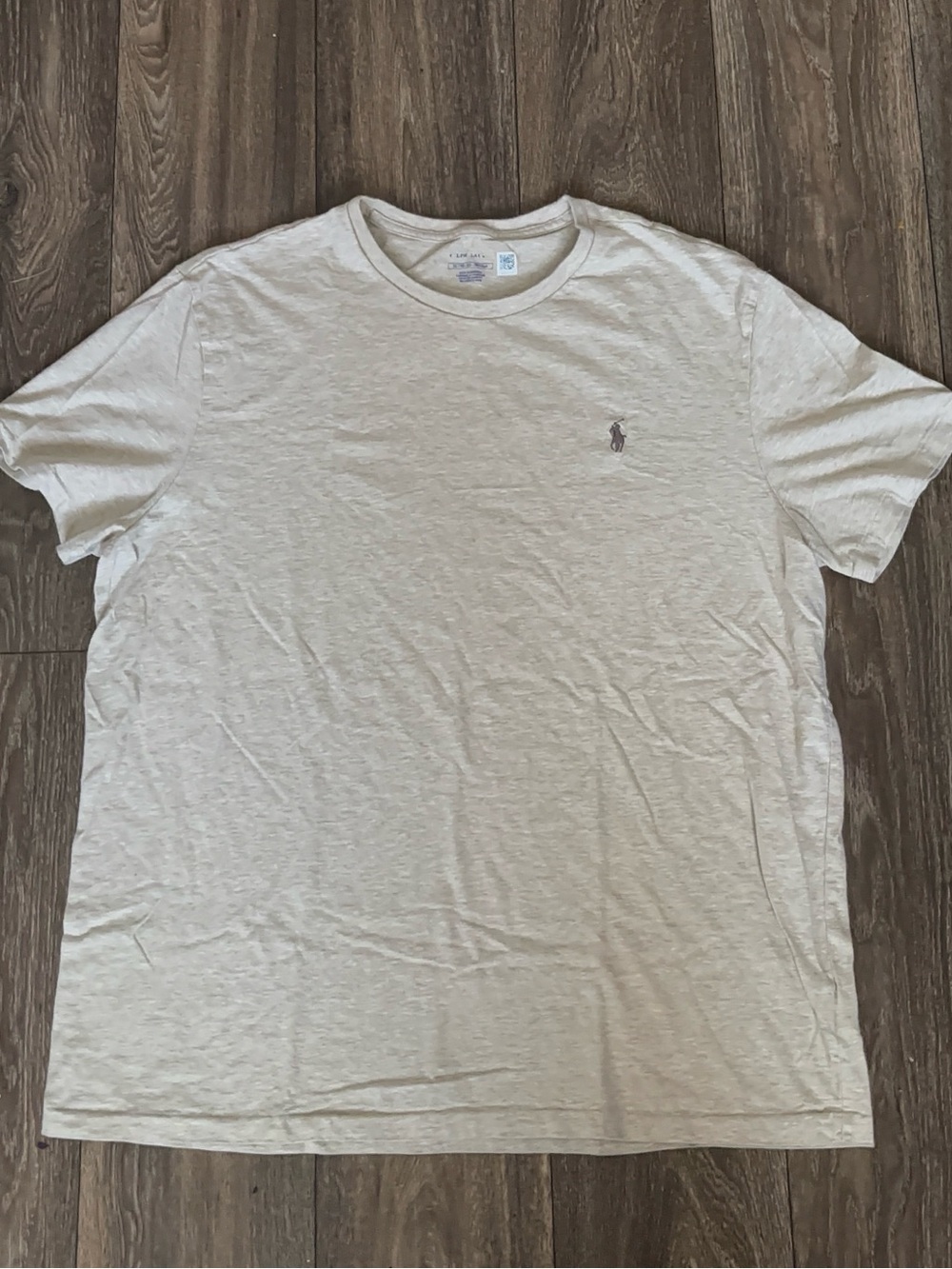 Ralph Lauren Polo Crew Neck T-Shirt Expedition Dune Heather - Picture 3 of 10